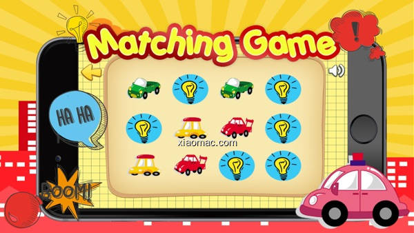 【图】Vehicle car matchinggame for kid preschool toddler(截图2)
