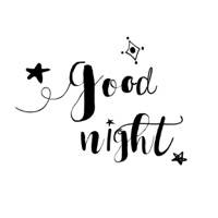 Good Night Typography Stickers for iMessage Good Night Typography Stickers for iMessage
