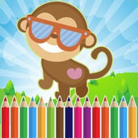 Monkey Coloring For Kids learning Second Edition Monkey Coloring For Kids learning Second Edition