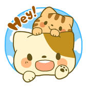 PokaPoka Friends – cute cats Sticker for iMessage