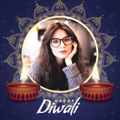 Happy Diwali Photo Frame