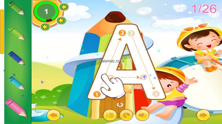 【图】abc 学习写和画 字母 与许多图片幼儿园和幼稚园的字母(截图2)