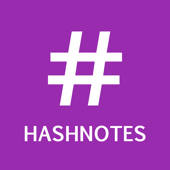 HashNotes – The fastest way to take notes