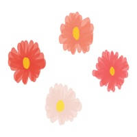 Flower stickers for iMessage – photo emoji flowers