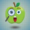 Sticker Me: Green Apple Faces