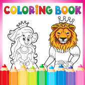 Princess Coloring Pages Beauty and the Beast