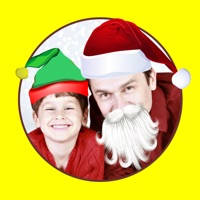 Funny Face – New Year, Christmas Photo Stickers