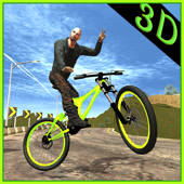Mountain Bike Rider – Freestyle BMX Hill Climber