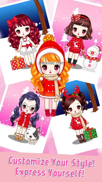 【图】Tiny Santa Cute Xmas Girl Dress Up(截图2)