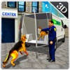 Police Dog Transport Truck & Minivan Drive