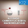 Alcohols & Carboxylic Acids Alcohols & Carboxylic Acids