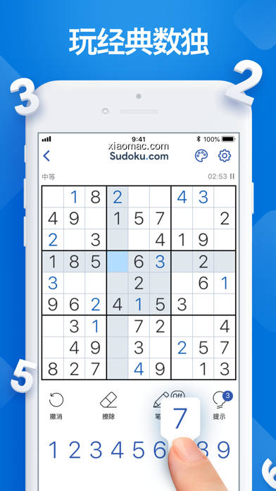 【图】Sudoku.com – Sudoku Puzzle(截图 0)