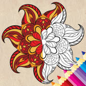 coloring book mandala art therapy nature for adult coloring book mandala art therapy nature for adult