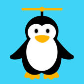 飞翔的企鹅 Air Penguin Fly: 极限挑战飞行冒险躲避障碍休闲娱乐小游戏
