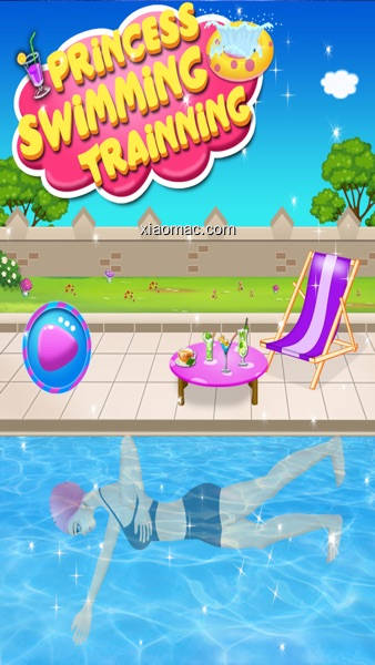 【图】Princess Swimming Training – Girls game for kids(截图1)