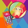 Kids Play Phone For Fun With Musical Games
