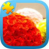 Valentine Flower Jigsaw Puzzle For Adults