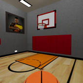 Basketball Room 3D Basketball Room 3D