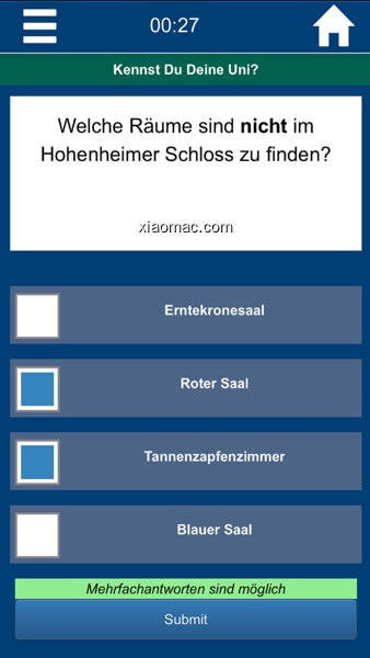【图】QuizApp Universität Hohenheim(截图2)