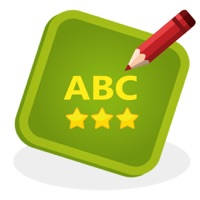 ABC字母学习游戏的孩子龙主题