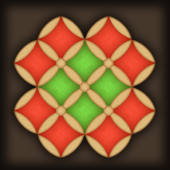 Hard Wood Puzzle. Square