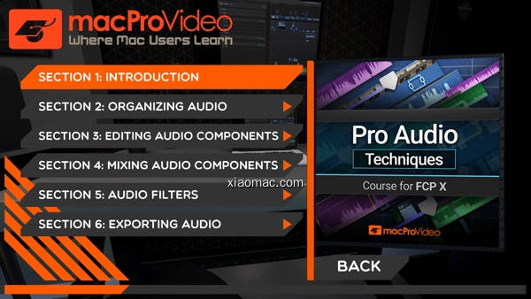 【图】Pro Audio Course for FCP X(截图2)