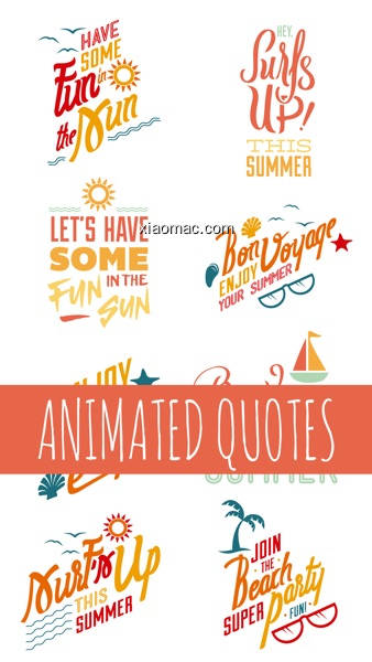 【图】Hot Summer Animated Stickers(截图 0)