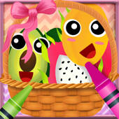 Fruit Vocab & Paint Game 2 – 水果 画画涂色 对于 小天使 Fruit Vocab & Paint Game 2 – 水果 画画涂色 对于 小天使