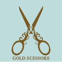 HAIR WORKS GOLD SCISSORS HAIR WORKS GOLD SCISSORS