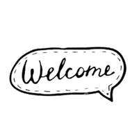 Hello and Welcome words – pack