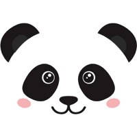 Cute Panda Love Sticker Pack