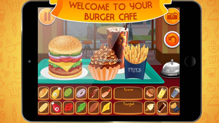 【图】Burger Cafe – Cooking King Master(截图1)