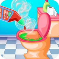 Bathroom Cleaning – Pick up trash and help wash Bathroom Cleaning – Pick up trash and help wash
