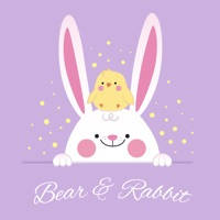Bear Rabbit Stickers