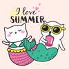 Animated Cat Unicorn Stickers Animated Cat Unicorn Stickers