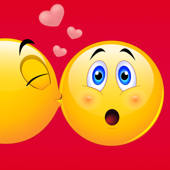 Adorable Couple Love Stickers Adorable Couple Love Stickers