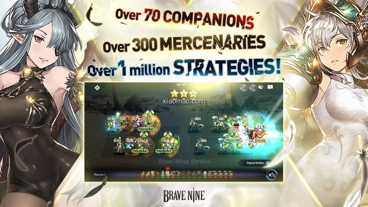 【图】Brave Nine – Strategy RPG(截图1)