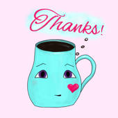 Cup! stickers