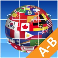 Jigsaw Puzzle National Flag AB