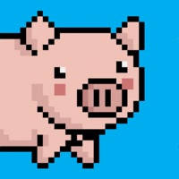 Pixel Falling Pig Pixel Falling Pig
