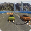 Chained Car Race In Snow Chained Car Race In Snow
