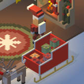 圣诞老人的一天