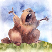 Groundhog Day – Stickers