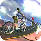 Bicycle In Traffic Bicycle In Traffic