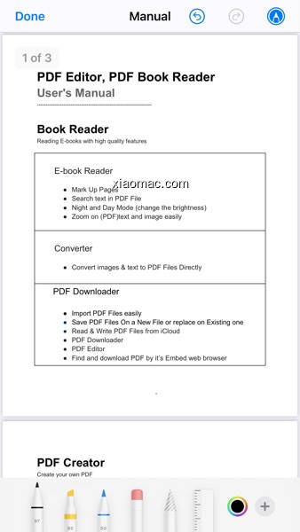 【图】PDF Editor ,PDF Book Reader(截图2)
