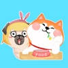 Puggy and Corgi Puggy and Corgi