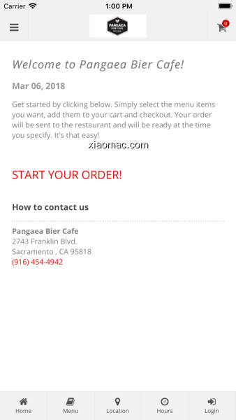 【图】Pangaea Bier Cafe Orders(截图1)