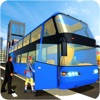 Modern Bus Coach Driving Modern Bus Coach Driving