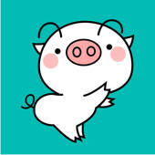 Fatty Pig Animated Stickers Fatty Pig Animated Stickers