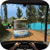Modern Mountain Bus Driver
